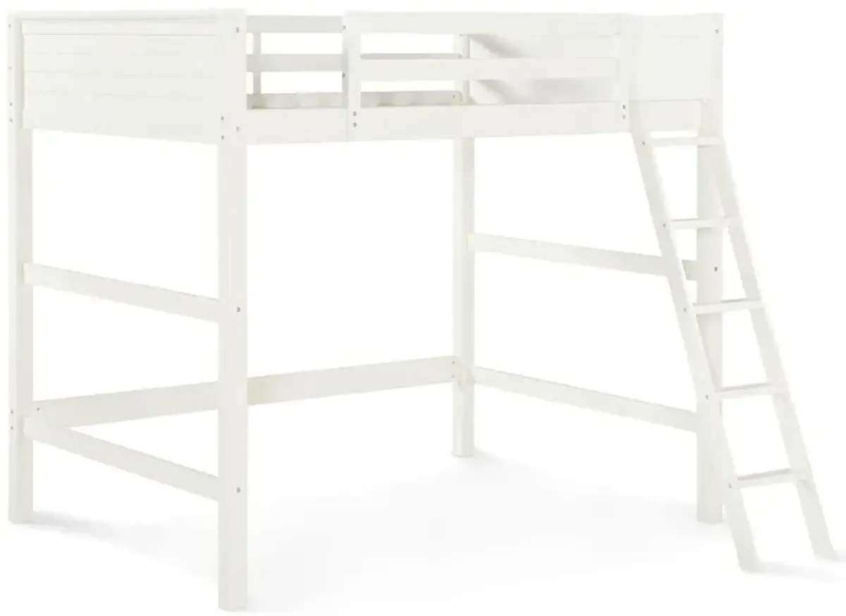 Denver Wooden Kids' Loft Bed with Storage Space