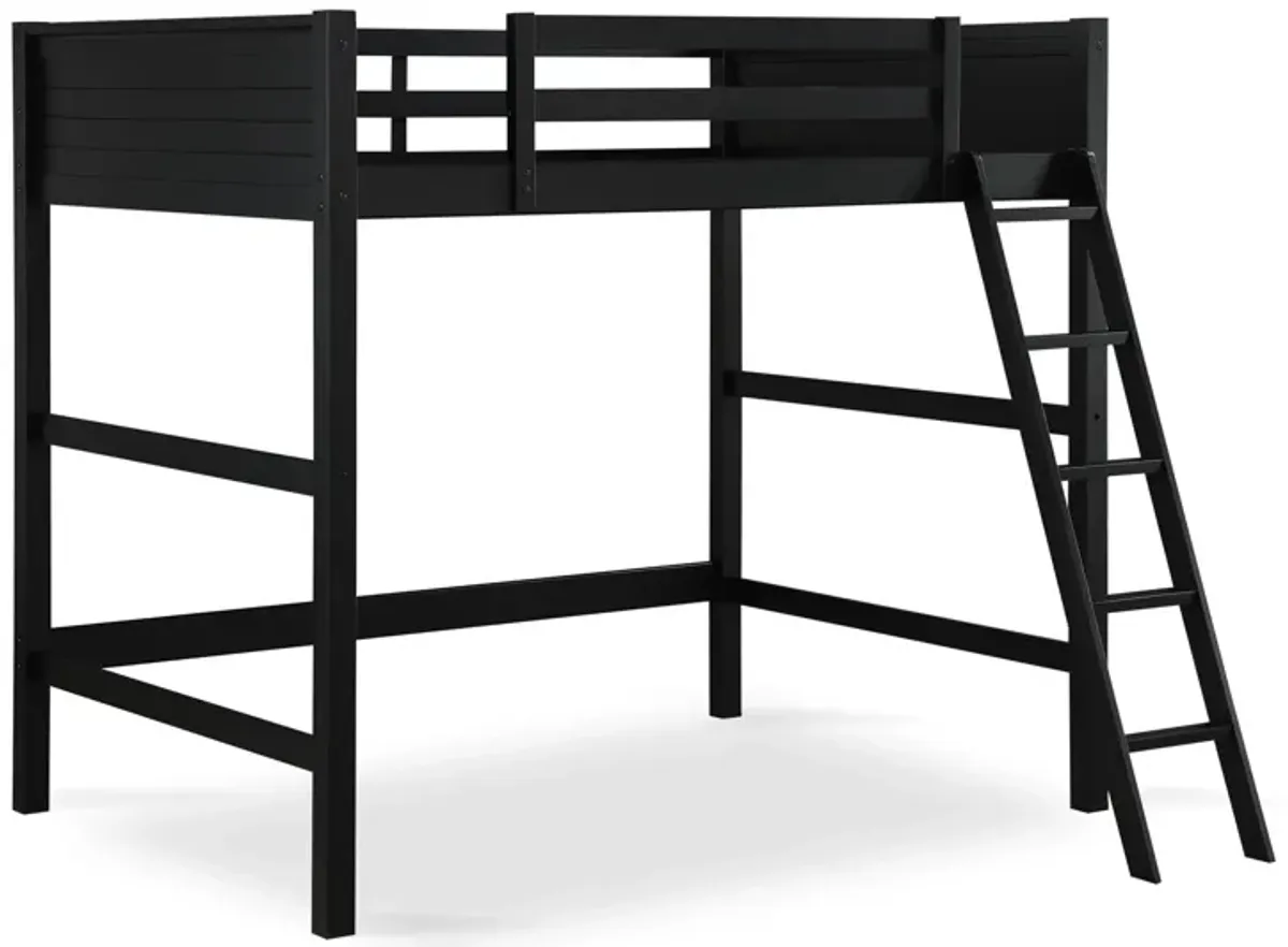 Denver Wooden Kids' Loft Bed with Storage Space