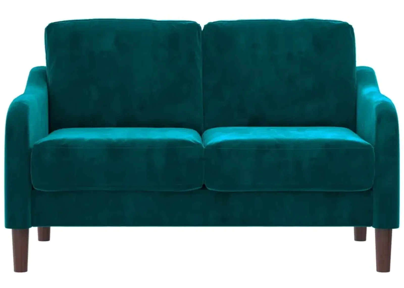 Marbella Velvet Upholstered 2-Seater Loveseat Sofa