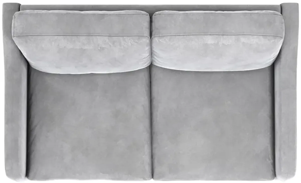 Marbella Velvet Upholstered 2-Seater Loveseat Sofa