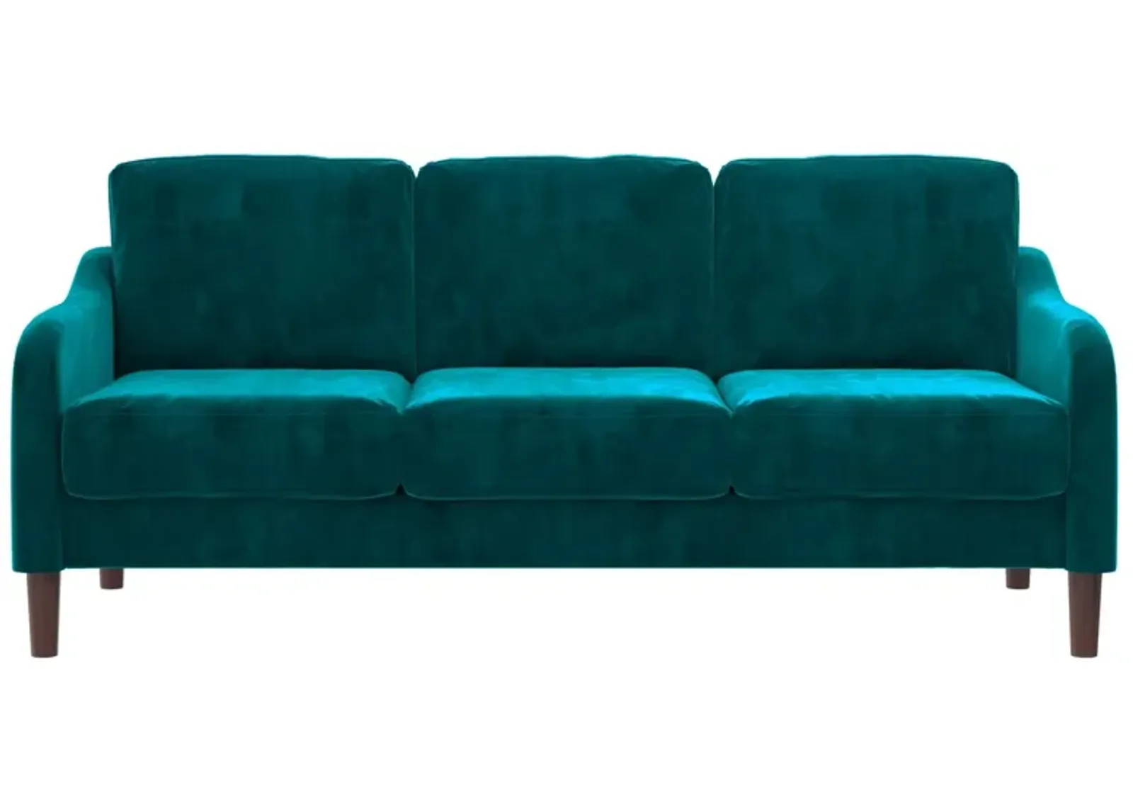 Marbella Velvet Upholstered 3-Seater Sofa