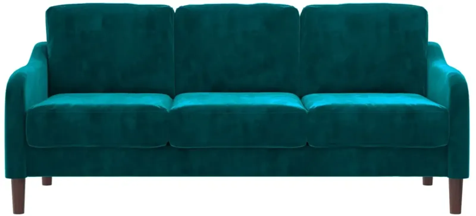 Marbella Velvet Upholstered 3-Seater Sofa