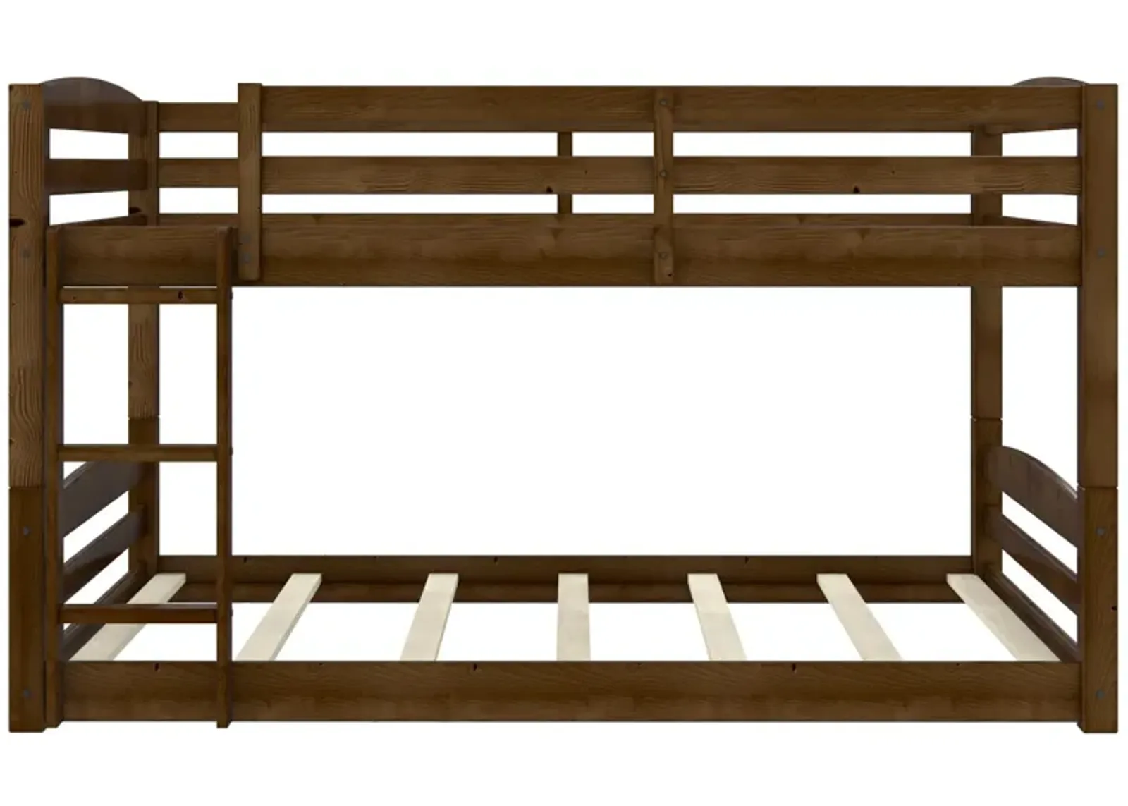 Sierra Full over Full Wood Bunk Bed, Converts into 2 Full Beds