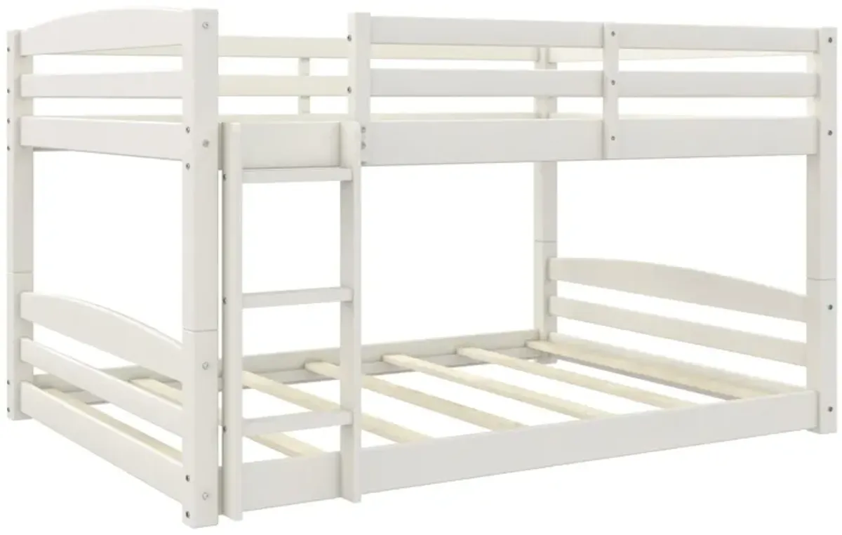 Sierra Full over Full Wood Bunk Bed, Converts into 2 Full Beds