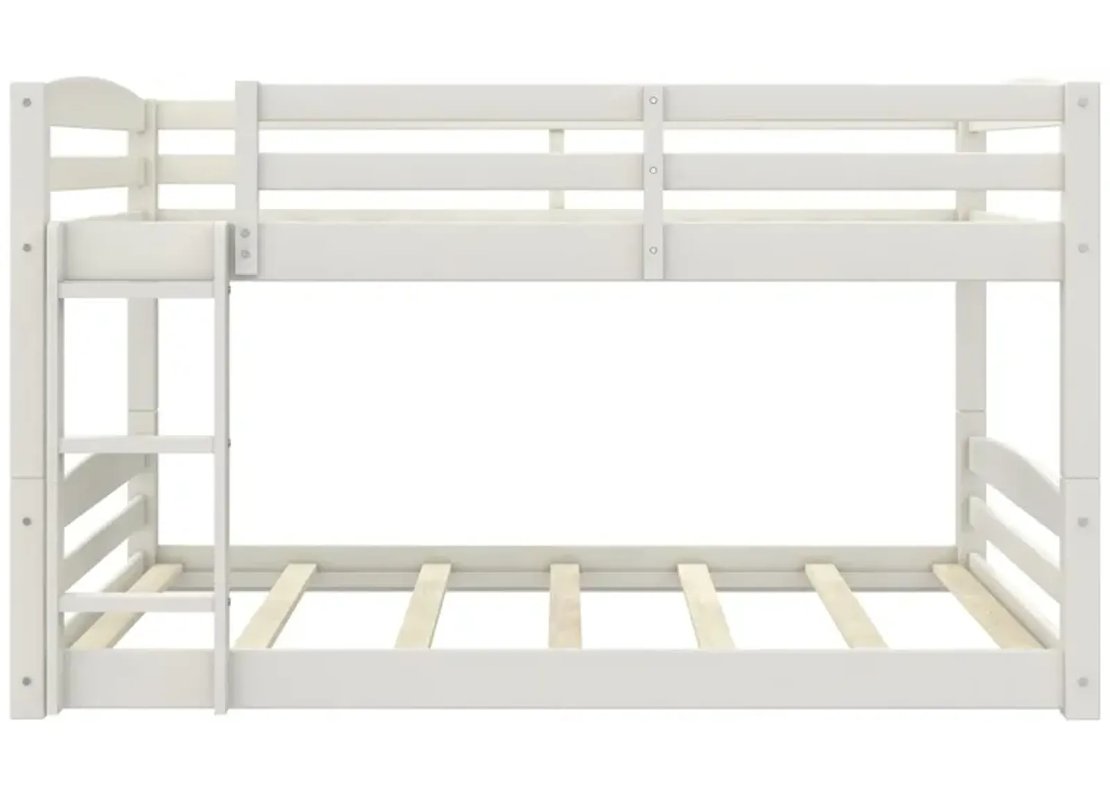 Sierra Full over Full Wood Bunk Bed, Converts into 2 Full Beds