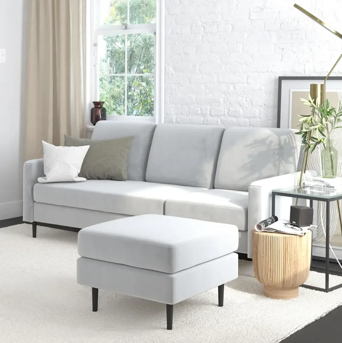 Liona Pillowback Sofa Sectional