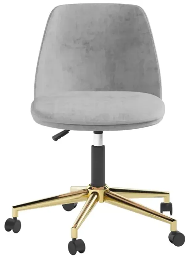 Ivy Pillowtop Office Task Chair with Adjustable Seat Height