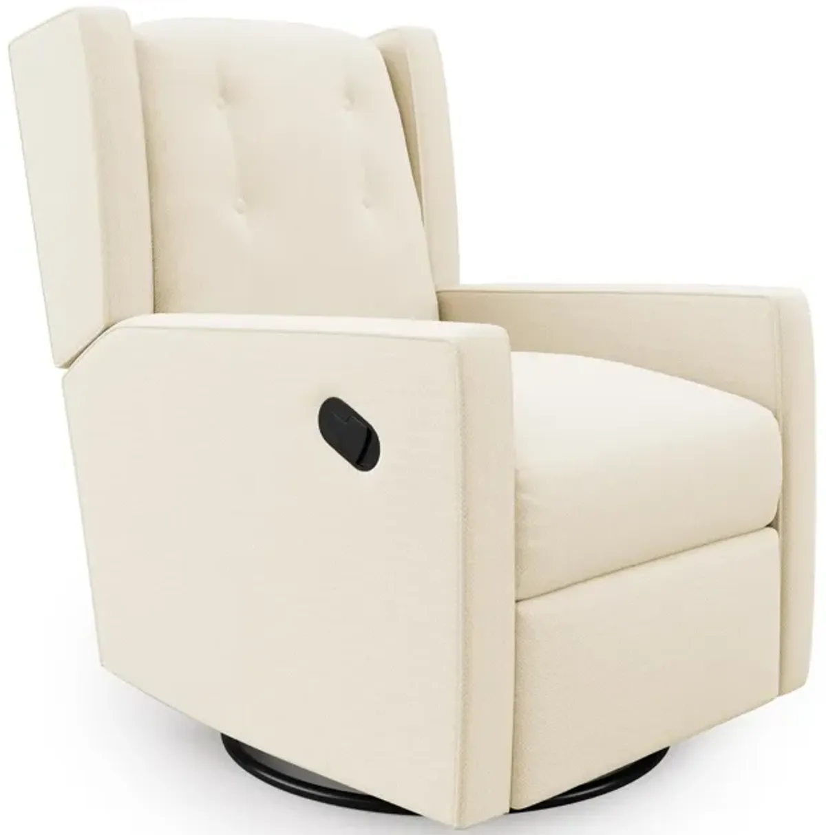 Mikayla Swivel Glider Recliner Chair Pocket Coil Seating