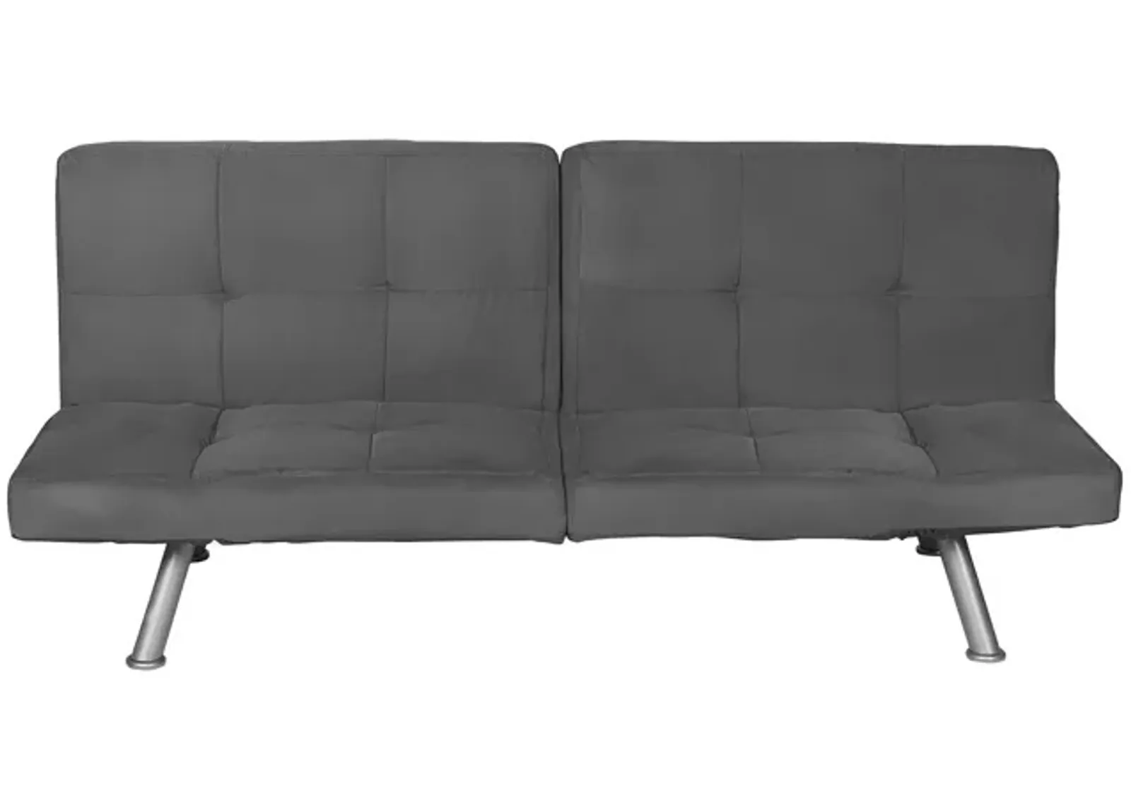 Contempo Split-Back Upholstered Futon with Multiple Reclining Positions