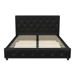 Black Faux Leather color