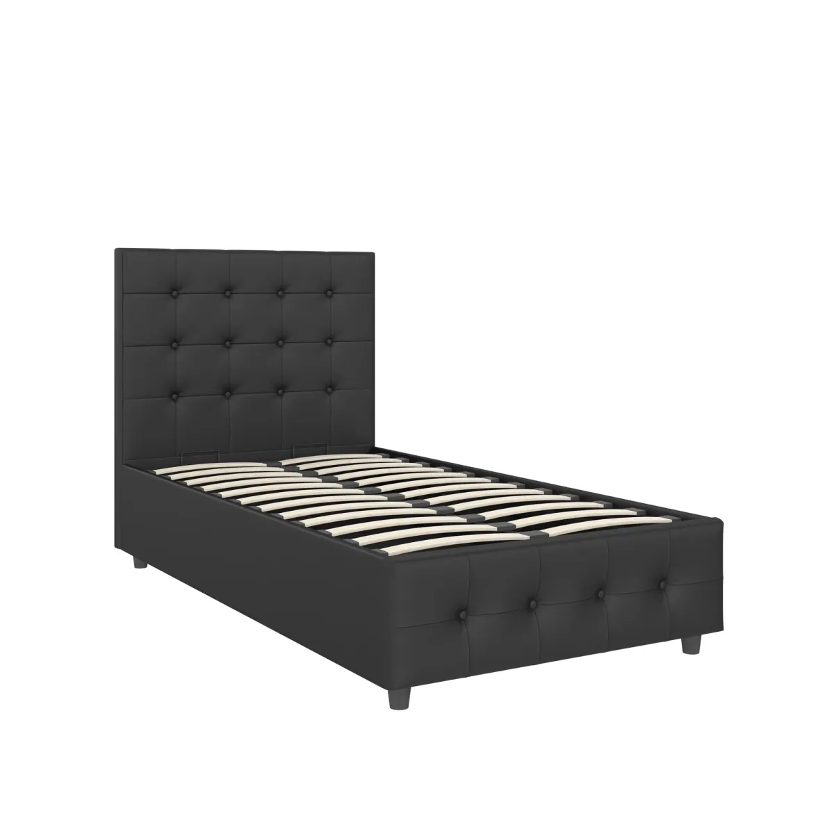 Cambridge Upholstered Bed with Gas Lift Storage Compartment