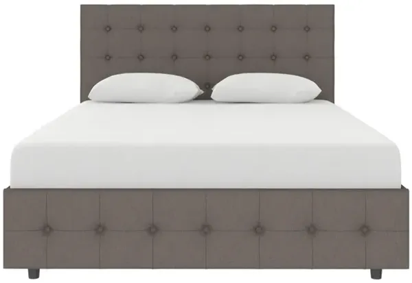 Cambridge Upholstered Bed with Gas Lift Storage Compartment