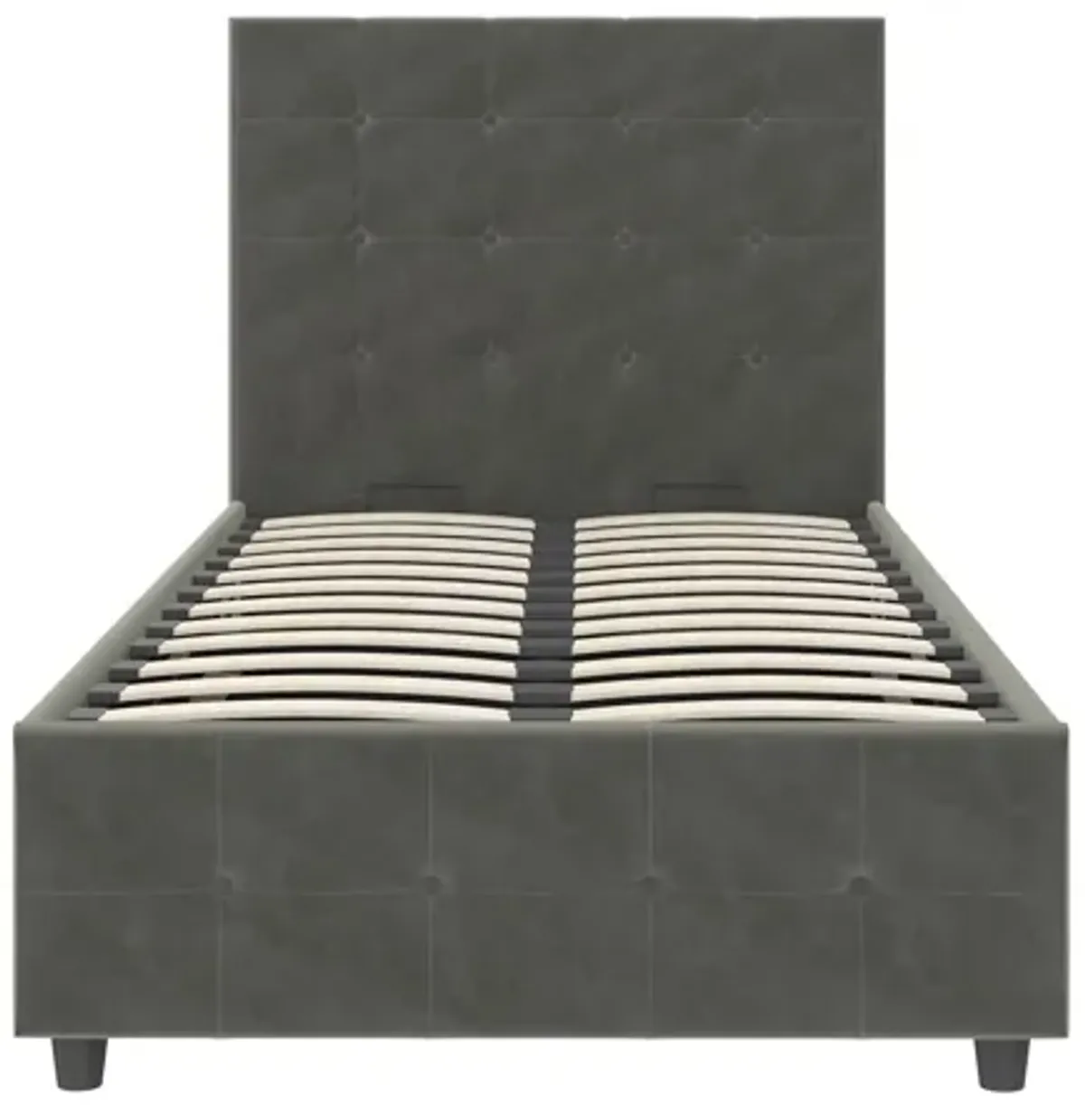 Cambridge Upholstered Bed with Gas Lift Storage Compartment