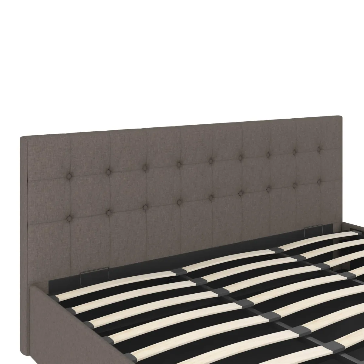 Cambridge Upholstered Bed with Gas Lift Storage Compartment