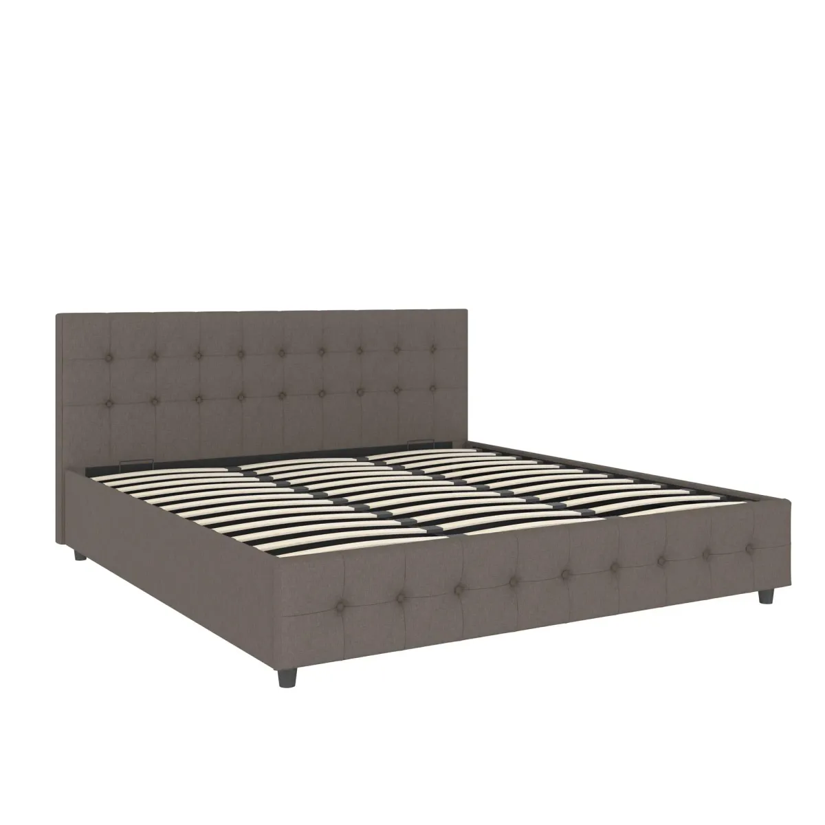 Cambridge Upholstered Bed with Gas Lift Storage Compartment