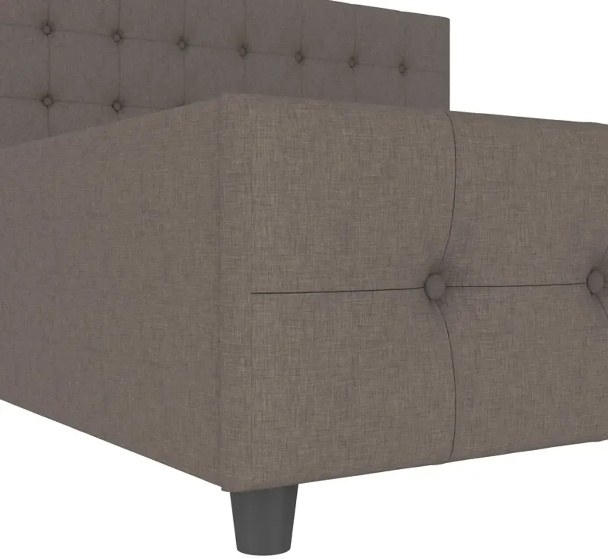 Cambridge Upholstered Bed with Gas Lift Storage Compartment