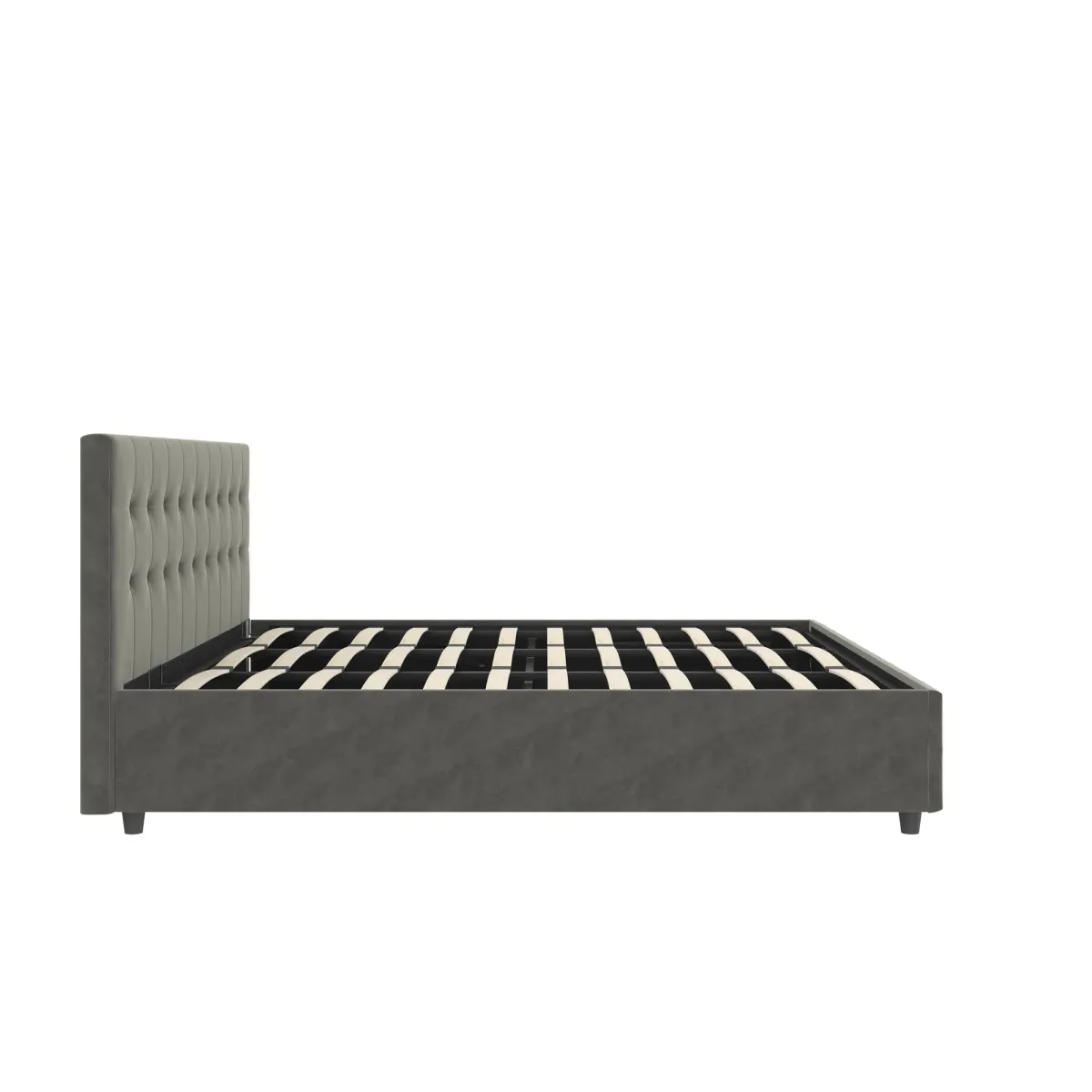 Cambridge Upholstered Bed with Gas Lift Storage Compartment