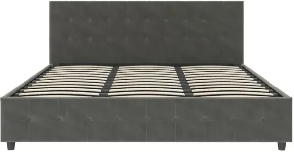 Cambridge Upholstered Bed with Gas Lift Storage Compartment