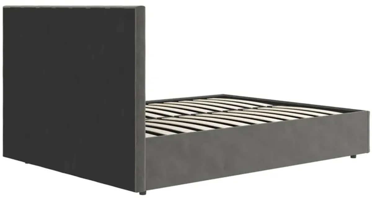 Cambridge Upholstered Bed with Gas Lift Storage Compartment