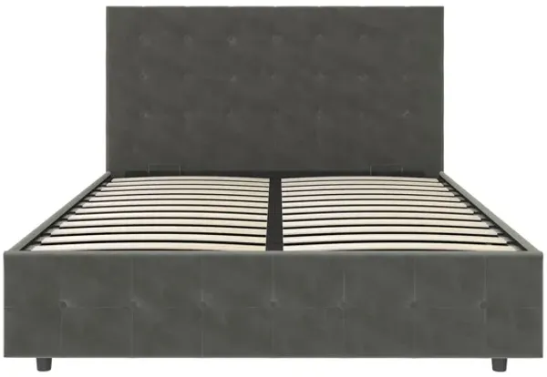 Cambridge Upholstered Bed with Gas Lift Storage Compartment