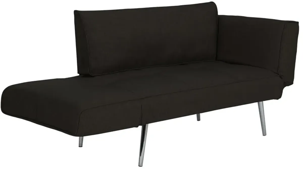 Euro Futon with Magazine Storage with Multiple Seating Positions