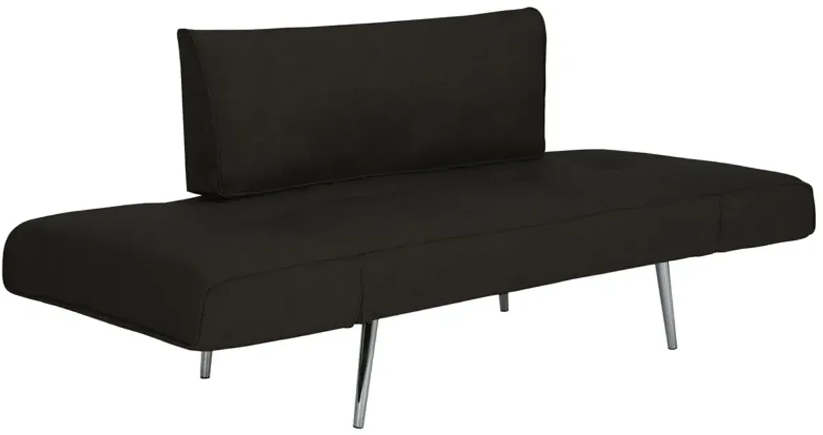 Euro Futon with Magazine Storage with Multiple Seating Positions