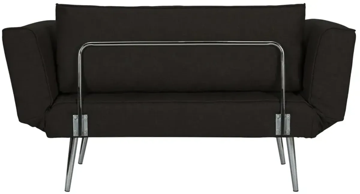 Euro Futon with Magazine Storage with Multiple Seating Positions