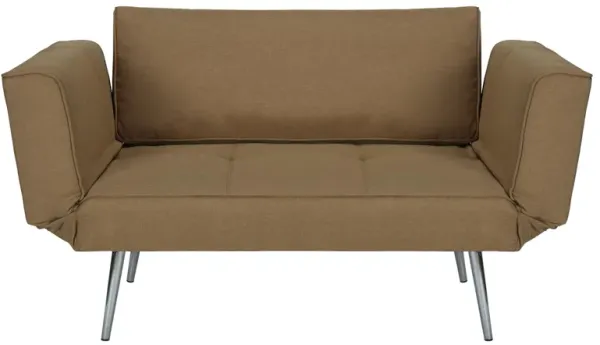 Euro Futon with Magazine Storage with Multiple Seating Positions