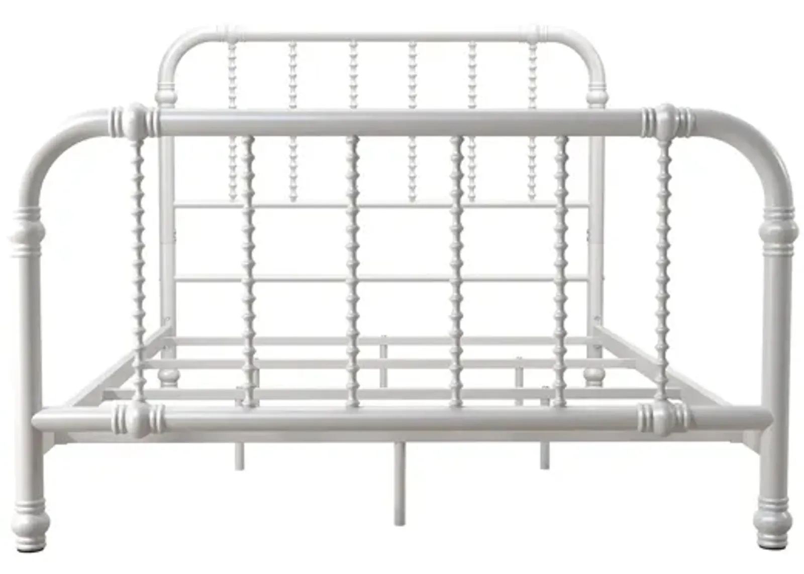 Jenny Lind Metal Bed with Twist Spindles