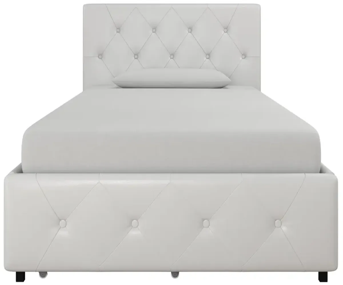 Dakota Upholstered Bed with Left Or Right Storage Drawers