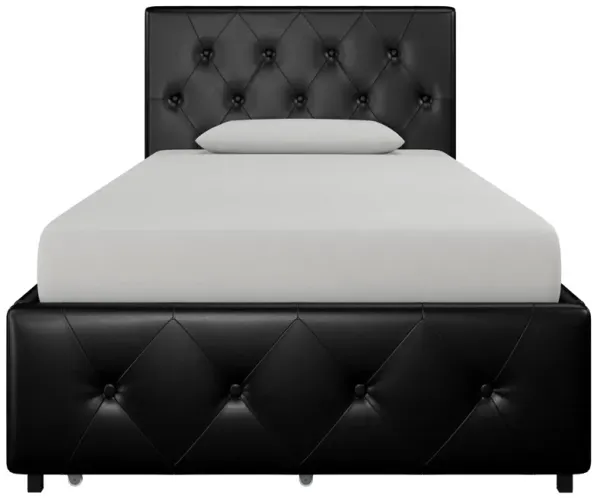 Dakota Upholstered Bed with Left Or Right Storage Drawers