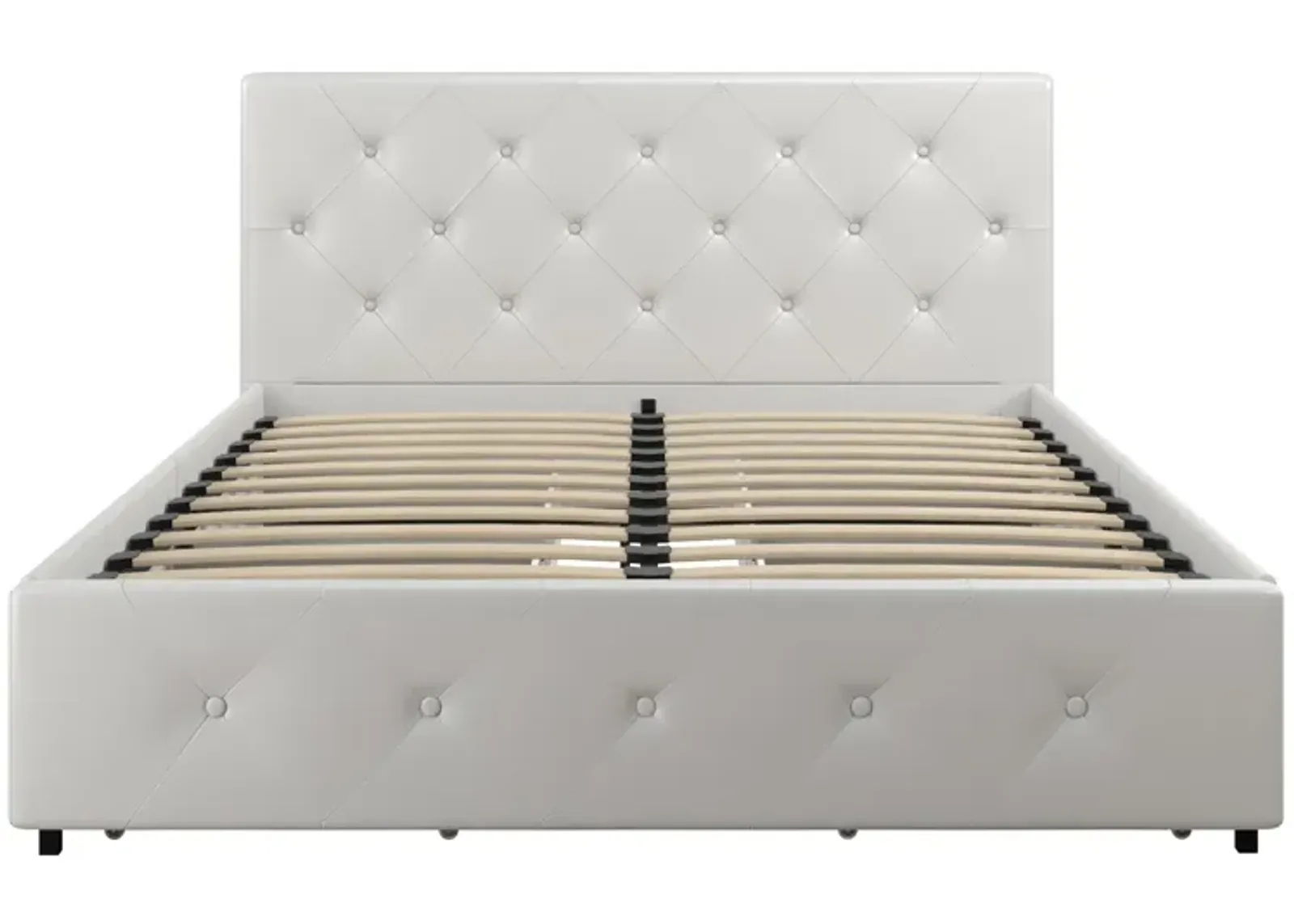 Dakota Upholstered Bed with Left Or Right Storage Drawers