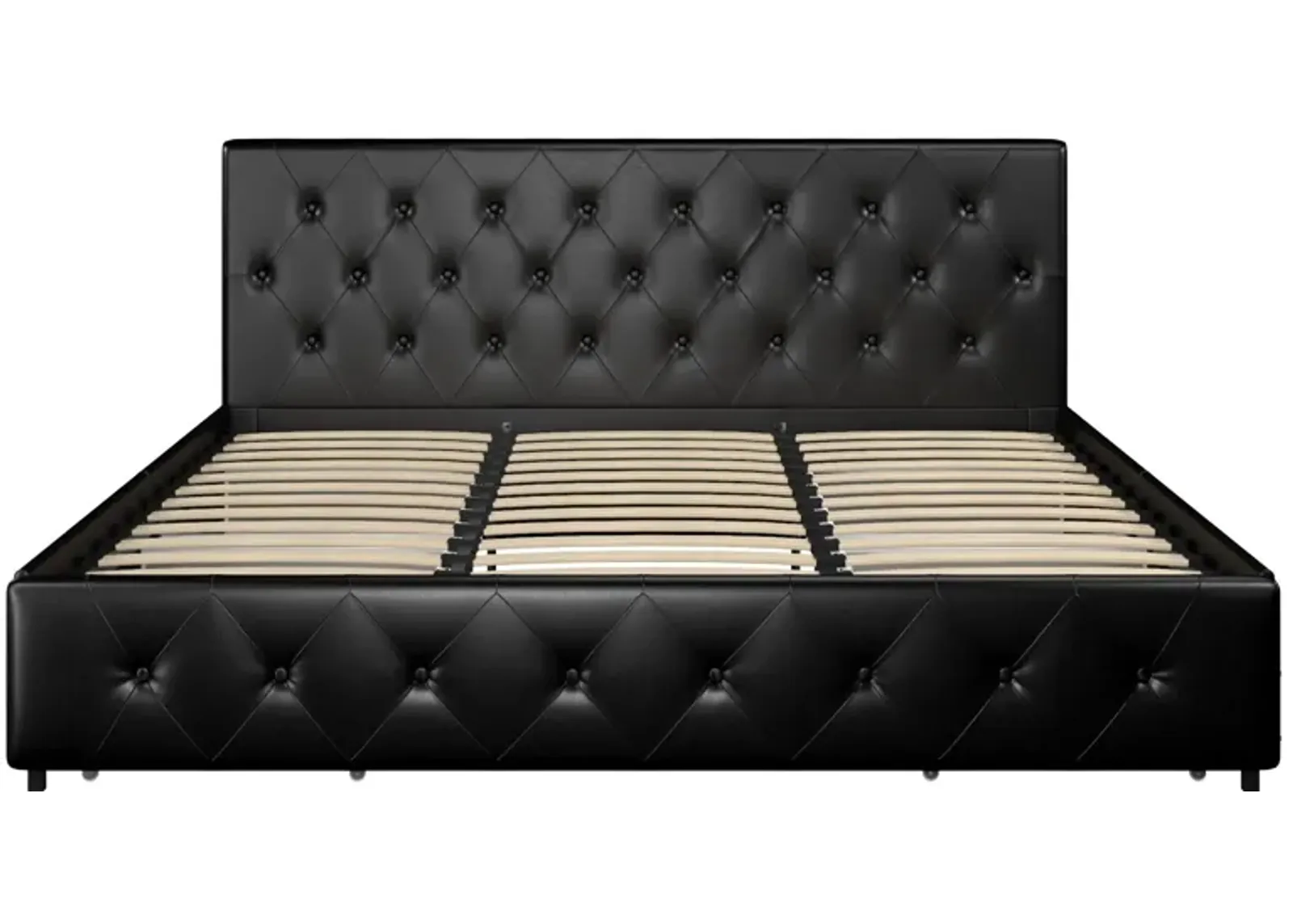 Dakota Upholstered Bed with Left Or Right Storage Drawers