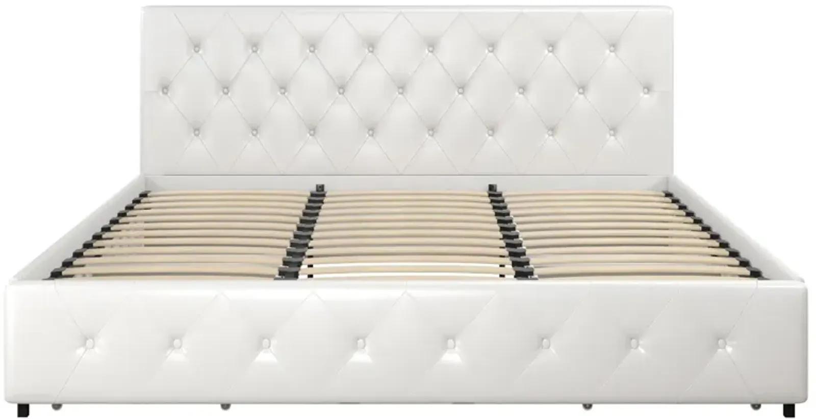 Dakota Upholstered Bed with Left Or Right Storage Drawers