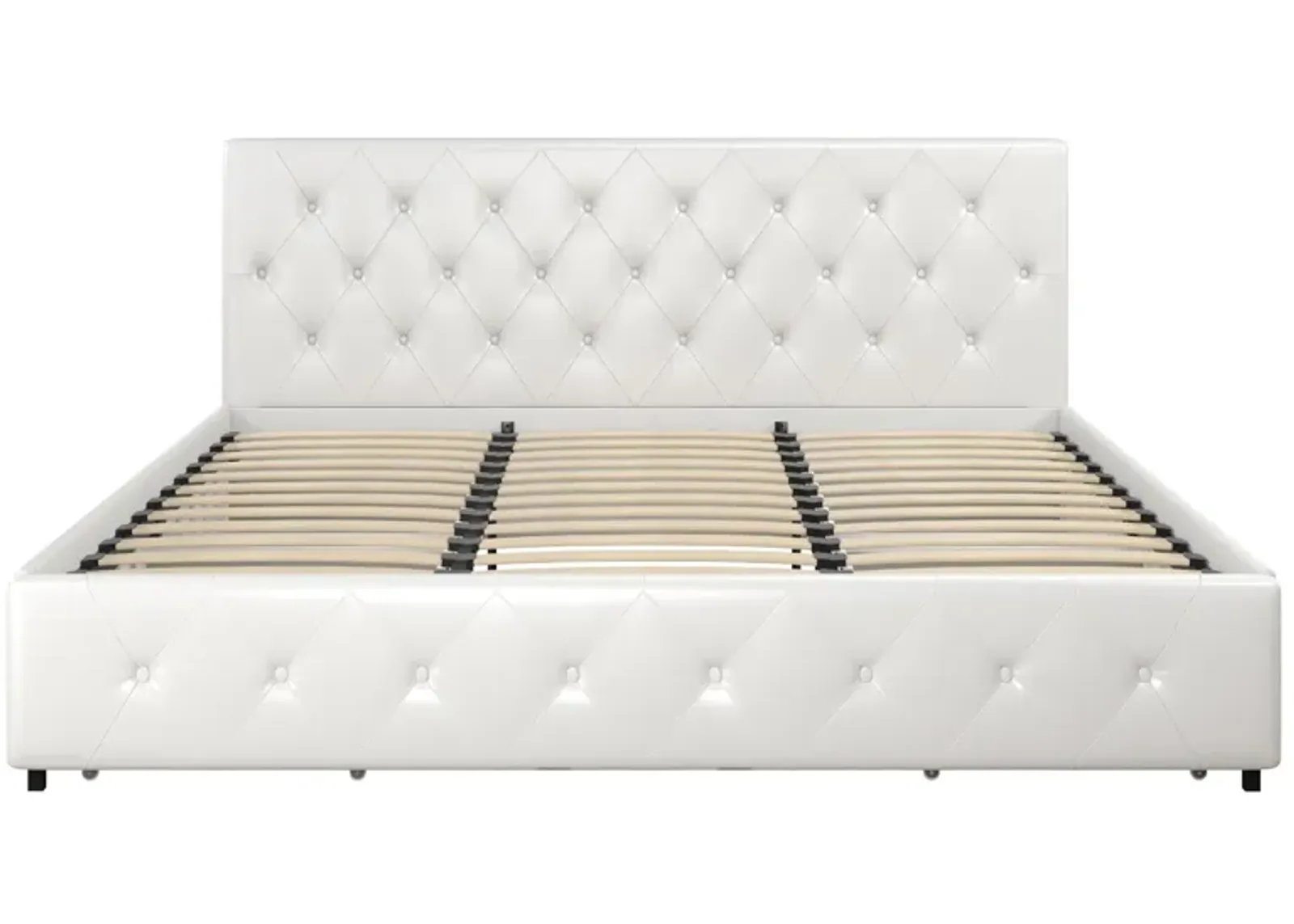 Dakota Upholstered Bed with Left Or Right Storage Drawers