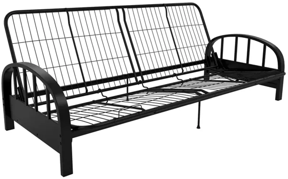 Ailee Metal Full Size Futon Frame with Multiple Reclining Positions