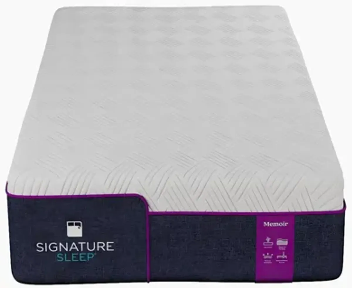 Memoir 12 Inch Memory Foam Mattress Relieves Pressure Points