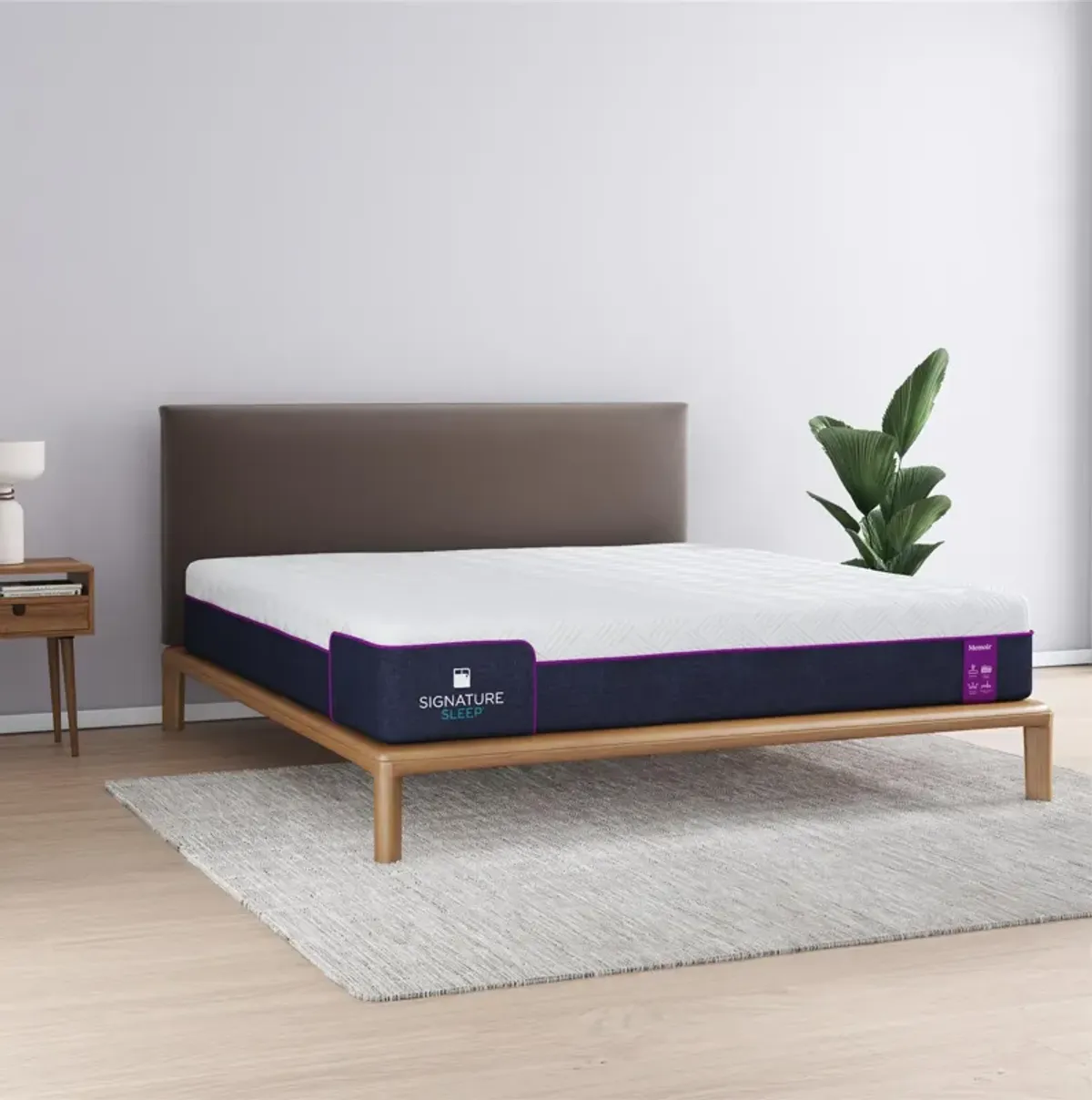 Memoir 12 Inch Memory Foam Mattress Relieves Pressure Points