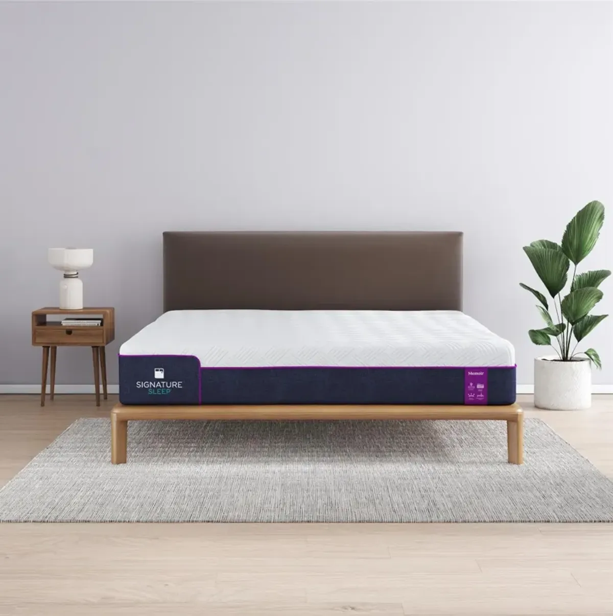 Memoir 12 Inch Memory Foam Mattress Relieves Pressure Points
