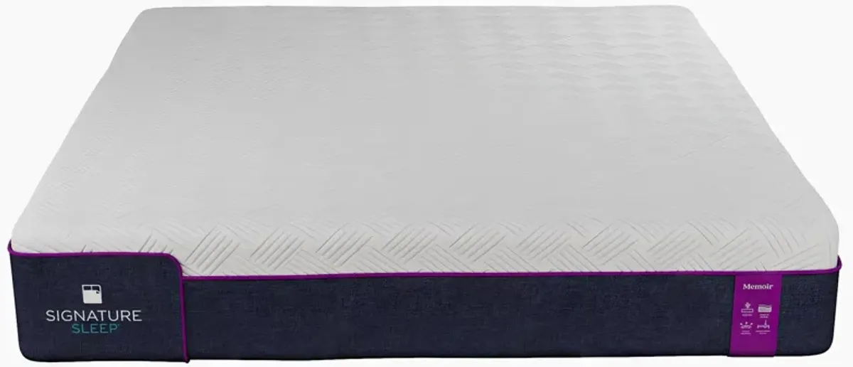 Memoir 12 Inch Memory Foam Mattress Relieves Pressure Points