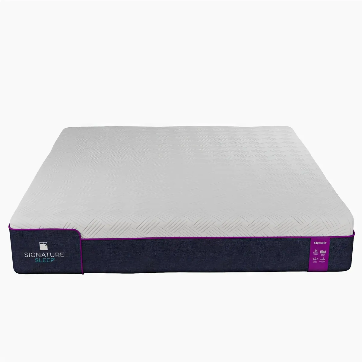 Memoir 12 Inch Memory Foam Mattress Relieves Pressure Points