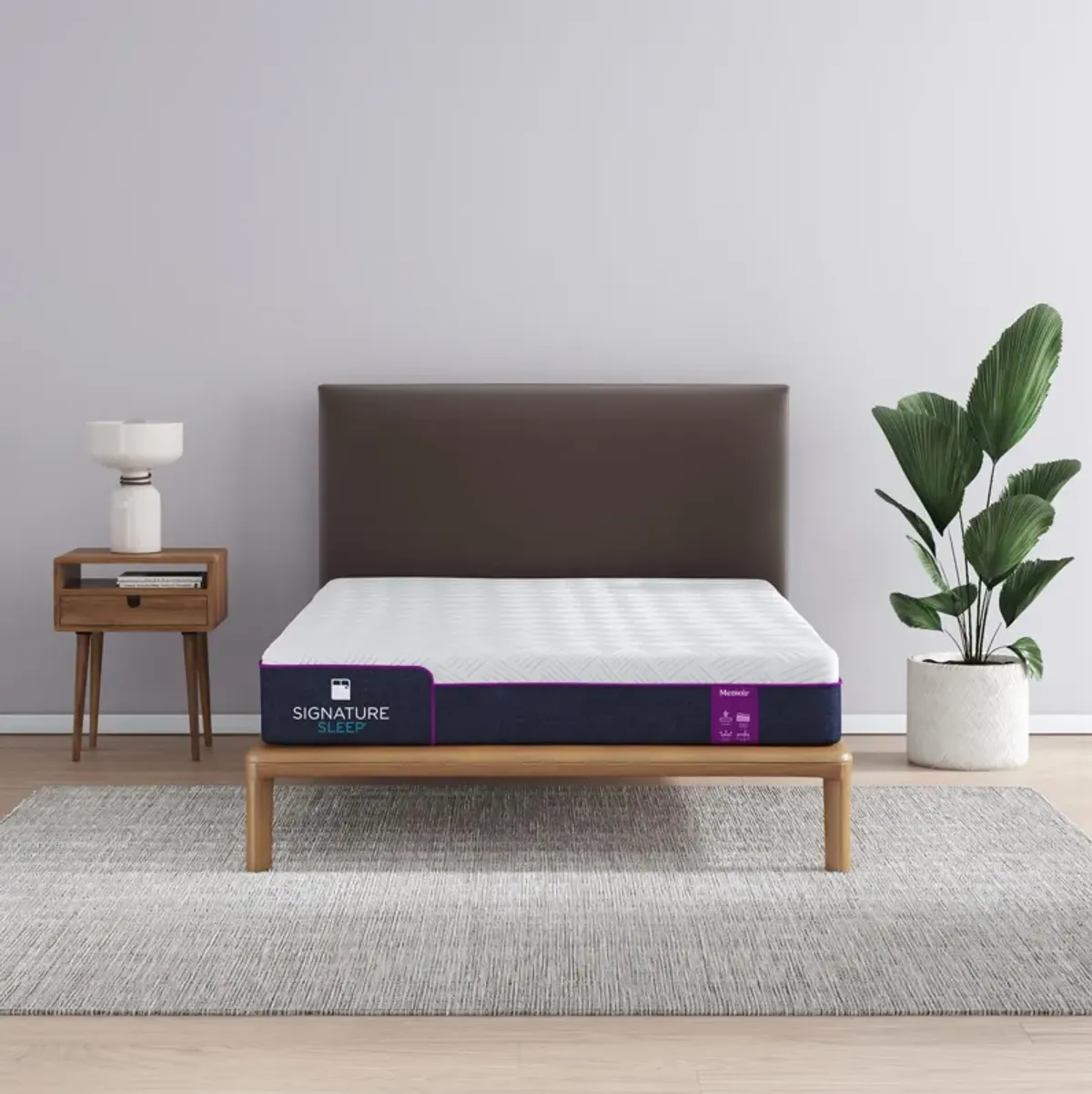 Memoir 8 Inch Memory Foam Mattress Relieves Pressure Points