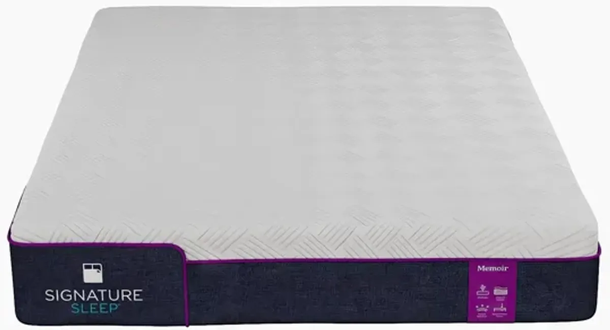 Memoir 8 Inch Memory Foam Mattress Relieves Pressure Points