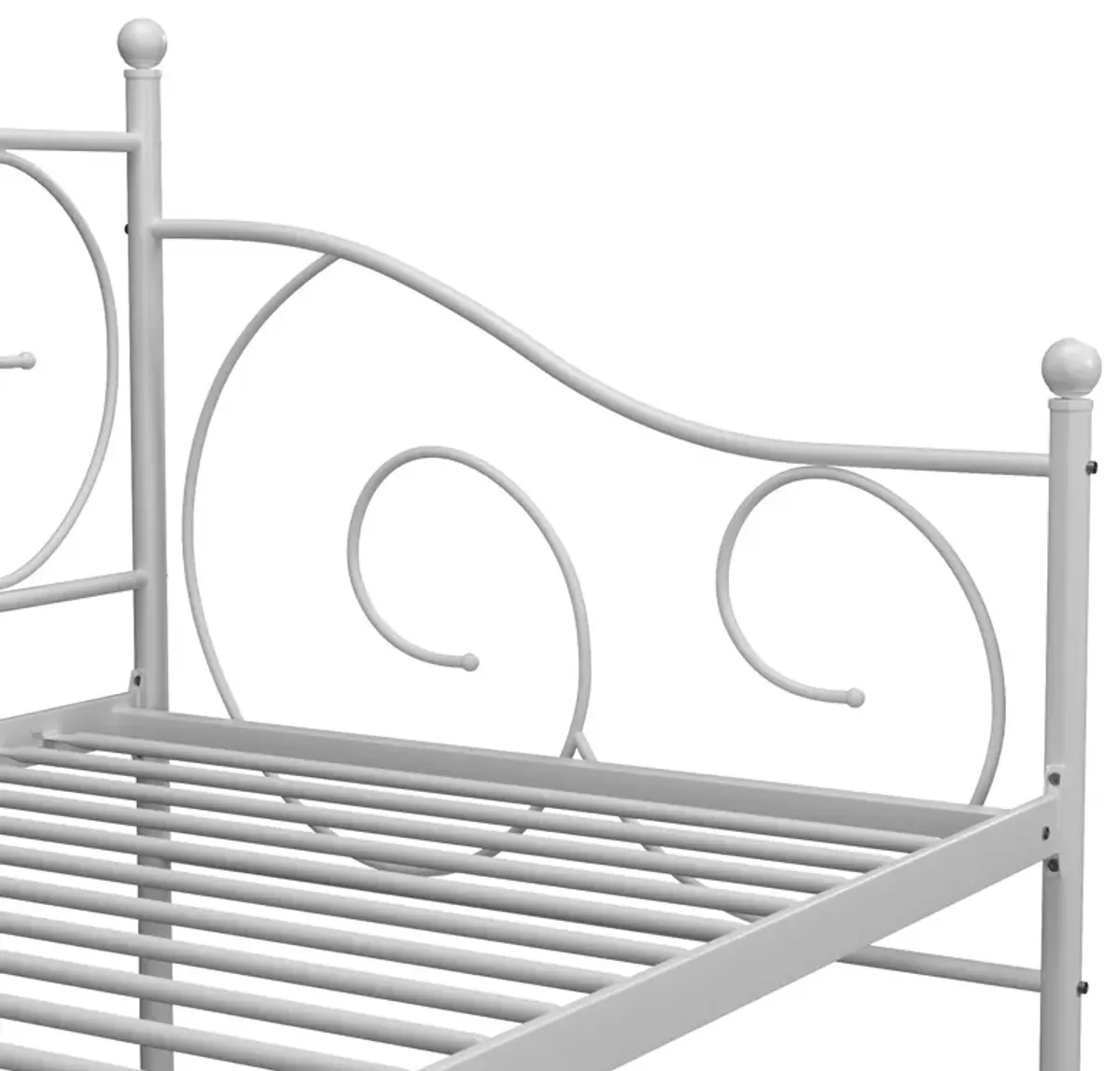 Victoria Metal Daybed with 15 Inch Clearance for Storage