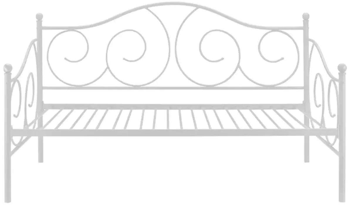 Victoria Metal Daybed with 15 Inch Clearance for Storage