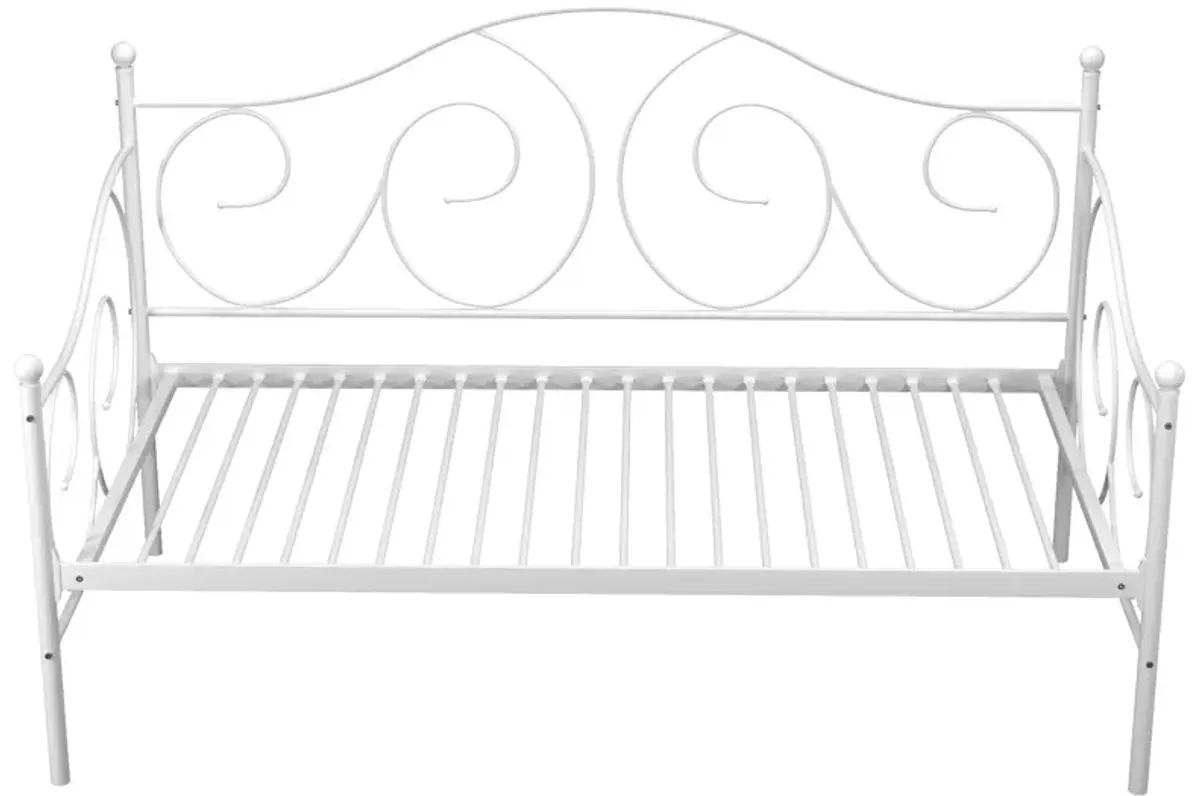 Victoria Metal Daybed with 15 Inch Clearance for Storage