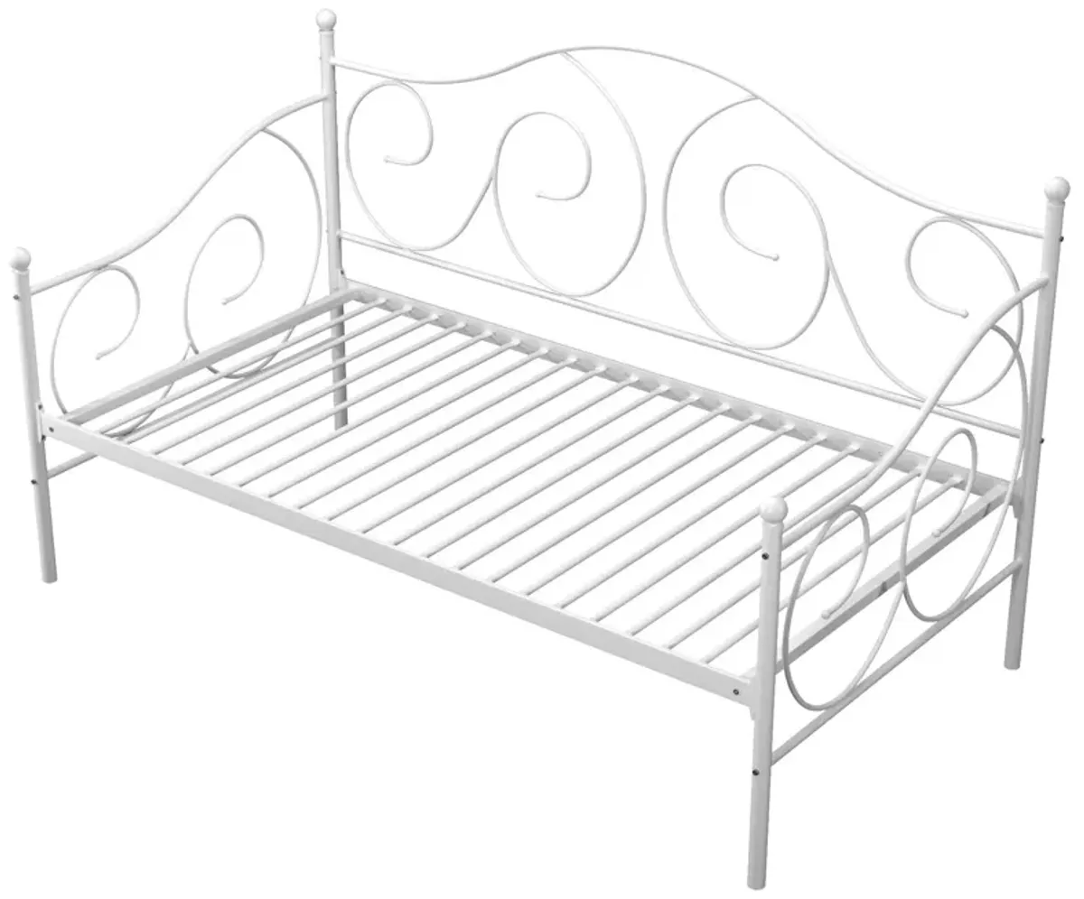 Victoria Metal Daybed with 15 Inch Clearance for Storage