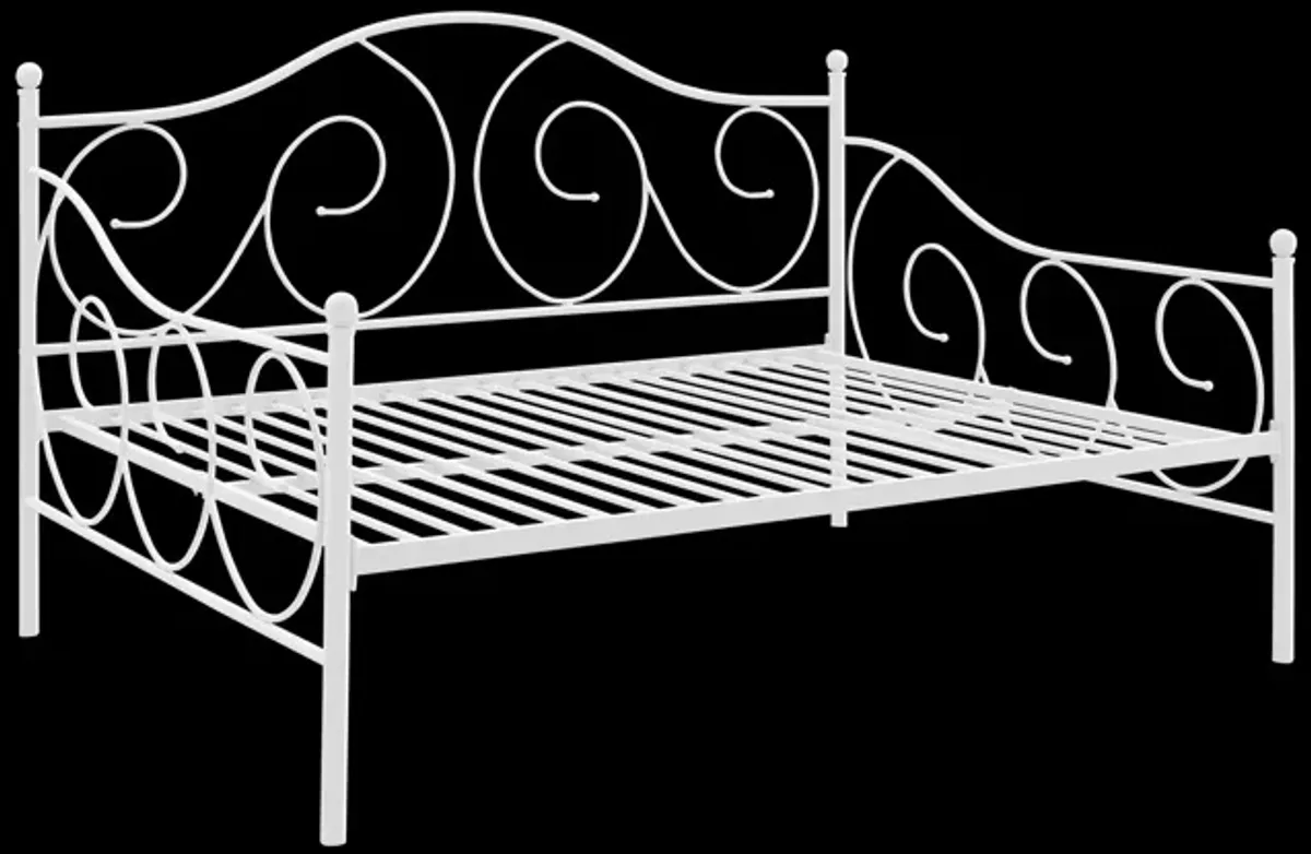 Victoria Metal Daybed with 15 Inch Clearance for Storage