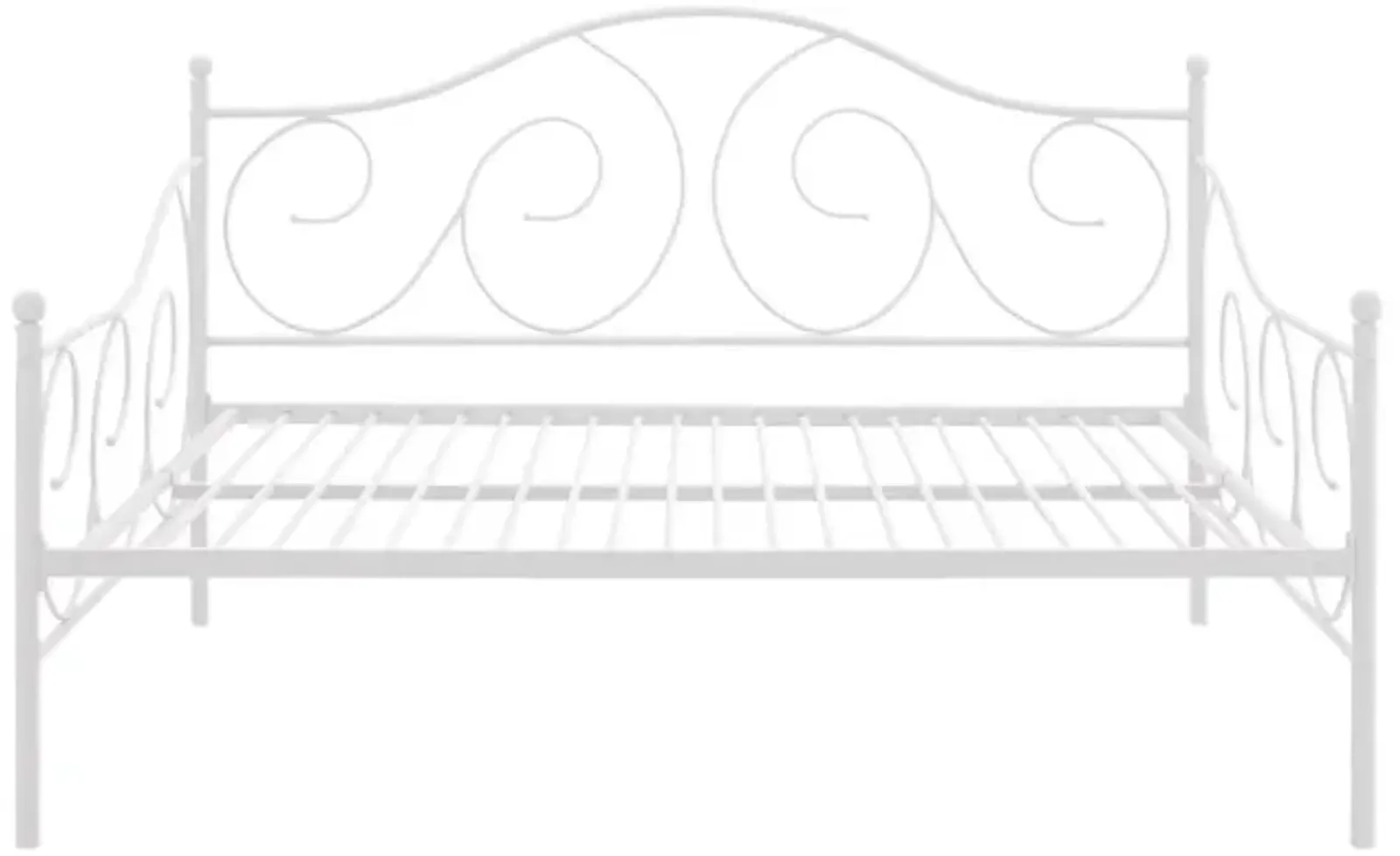 Victoria Metal Daybed with 15 Inch Clearance for Storage