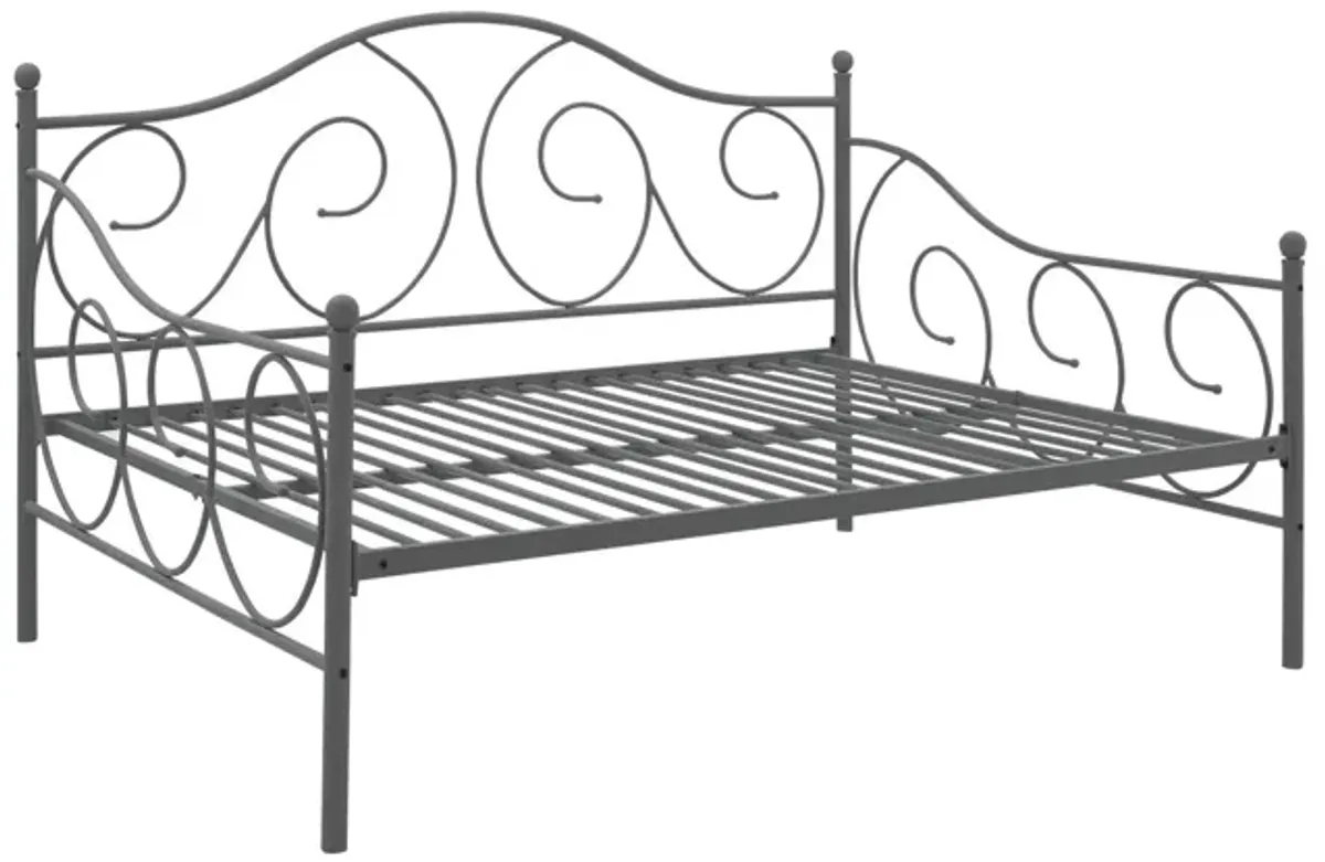 Victoria Metal Daybed with 15 Inch Clearance for Storage